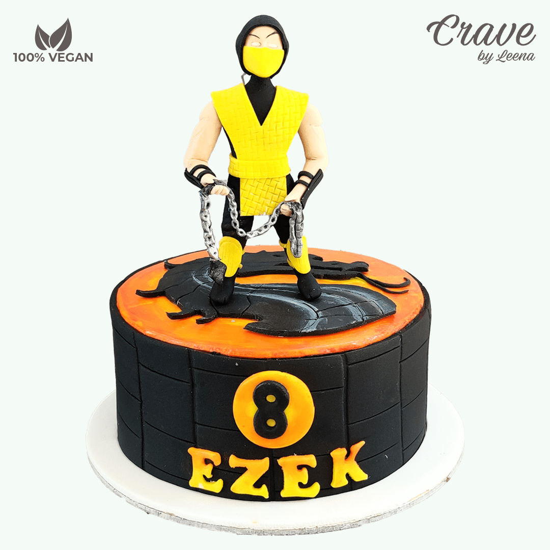 Detail Mortal Kombat Scorpion Cake Nomer 49