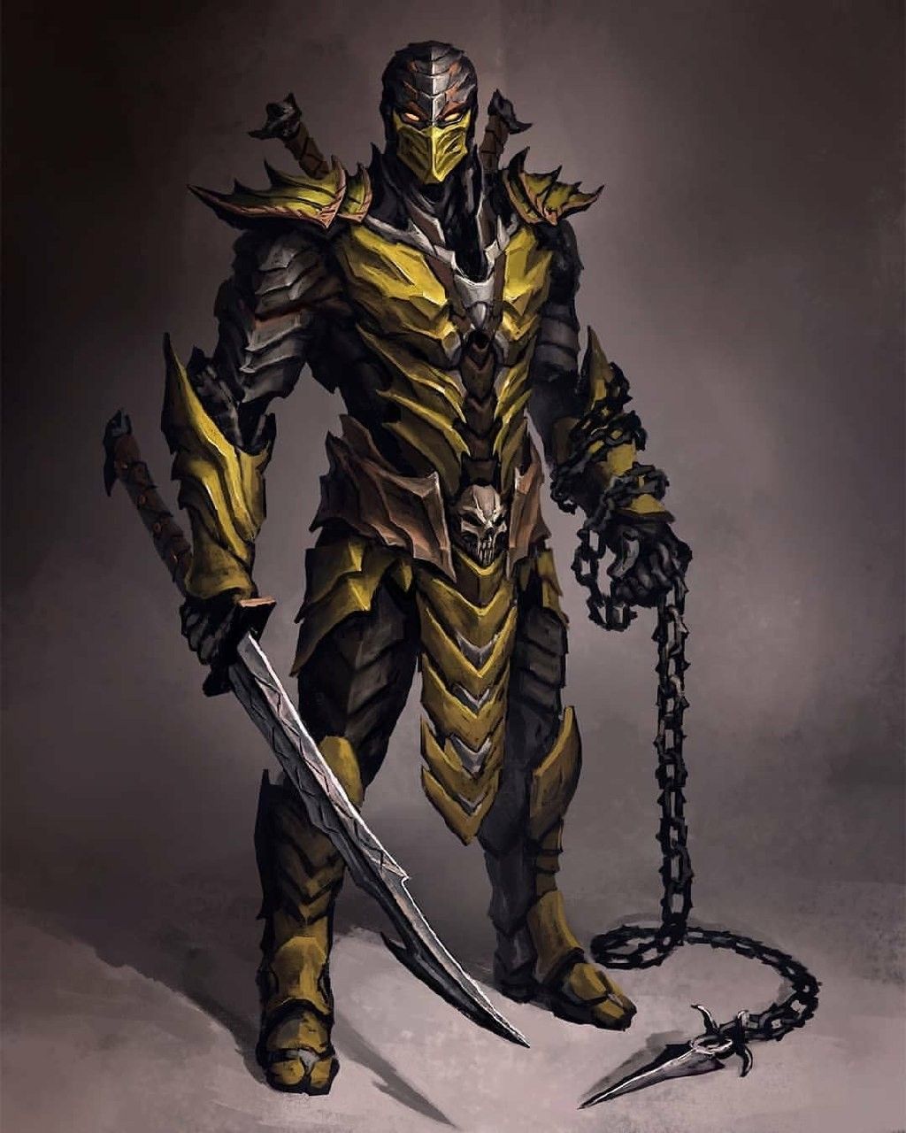 Mortal Kombat Scorpion Fan Art - KibrisPDR