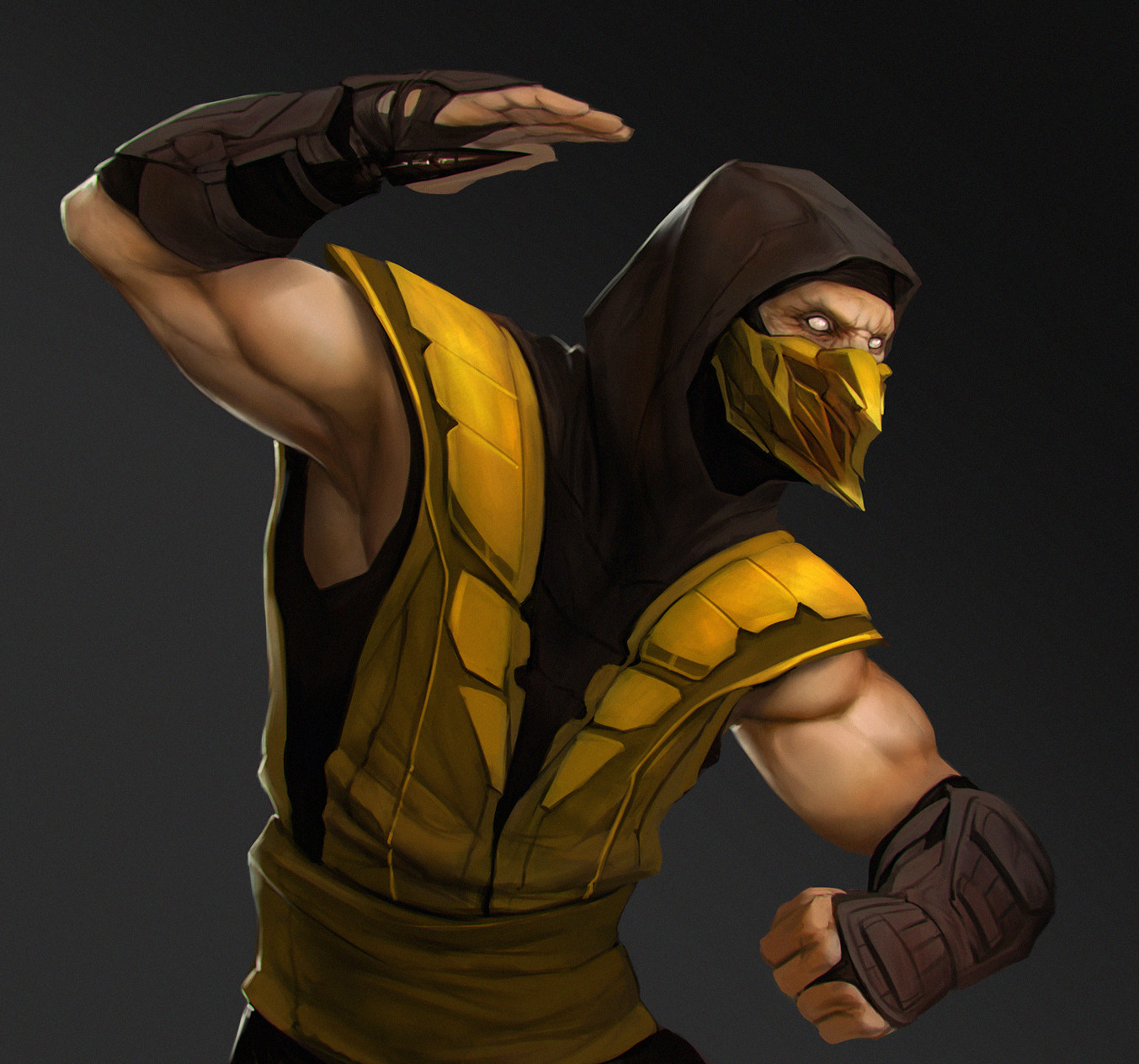 Detail Mortal Kombat Scorpion Fan Art Nomer 13