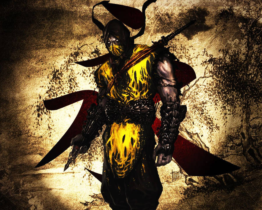Detail Mortal Kombat Scorpion Fan Art Nomer 28
