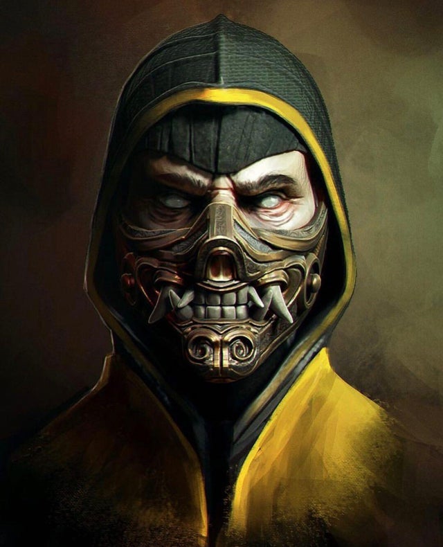 Detail Mortal Kombat Scorpion Fan Art Nomer 49