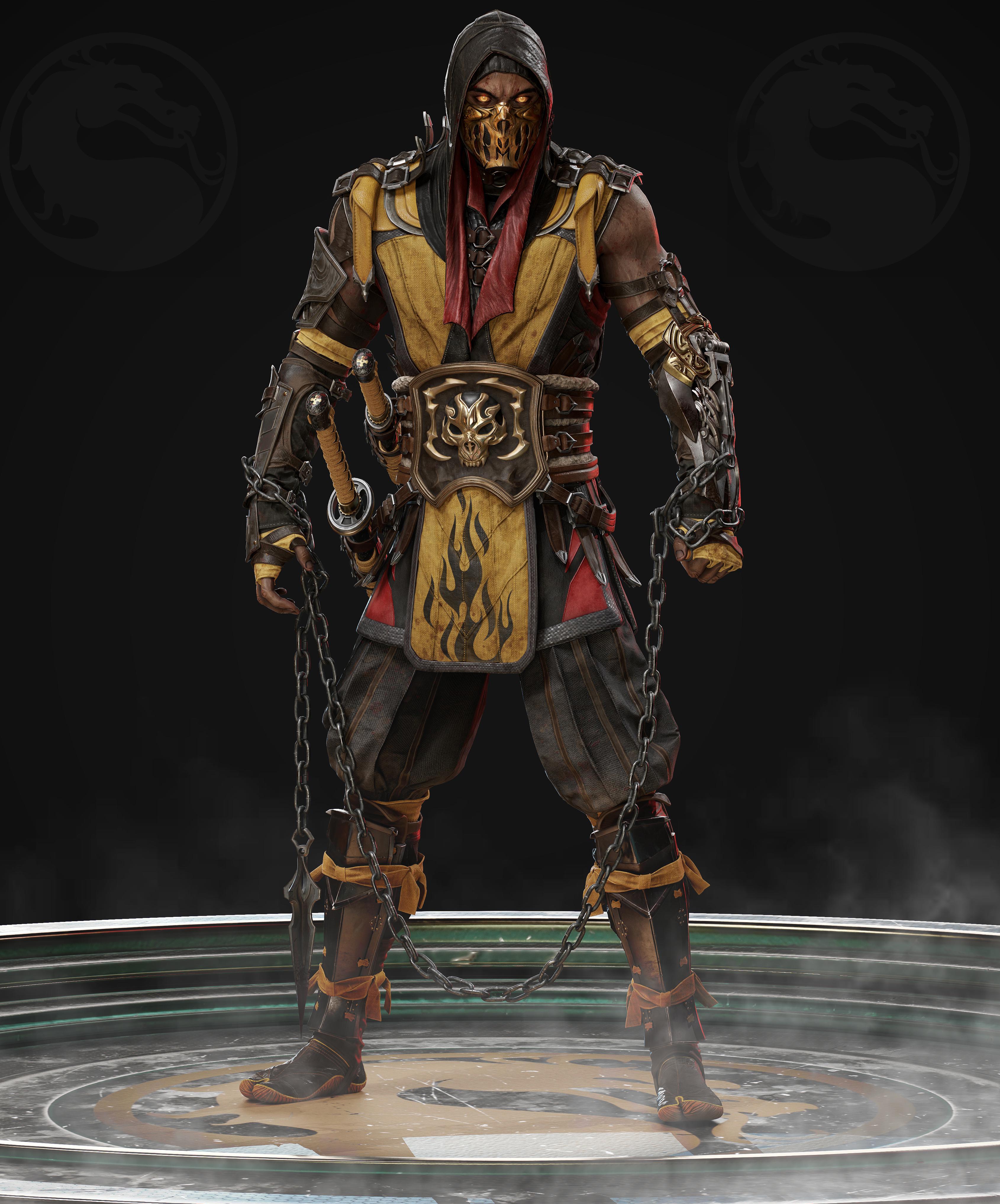 Detail Mortal Kombat Scorpion Fan Art Nomer 7