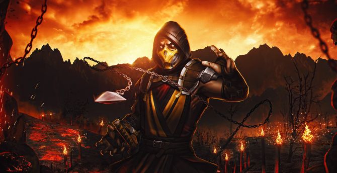 Detail Mortal Kombat Scorpion Images Nomer 28