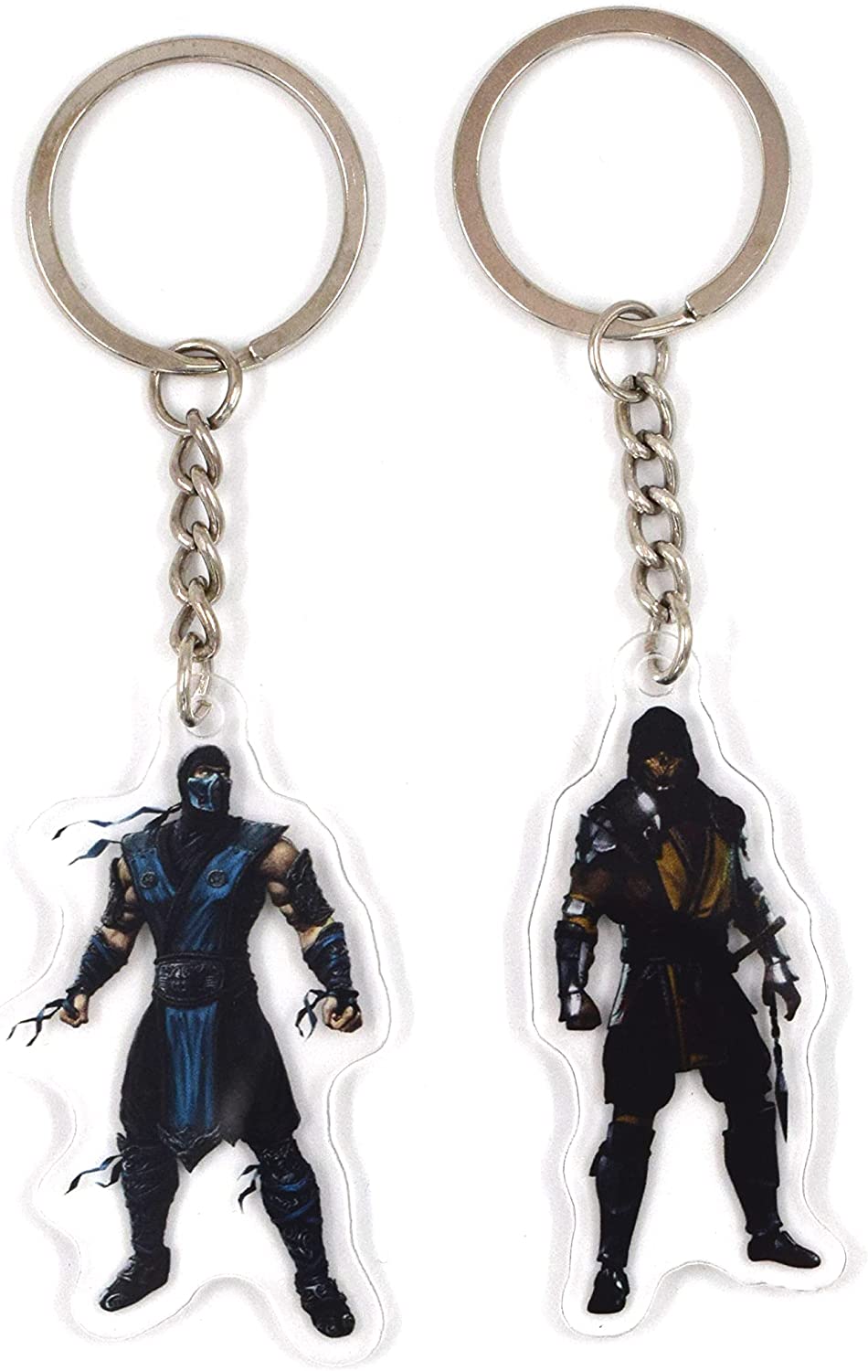 Detail Mortal Kombat Scorpion Keychain Nomer 2