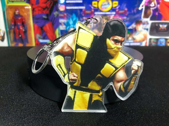 Detail Mortal Kombat Scorpion Keychain Nomer 24