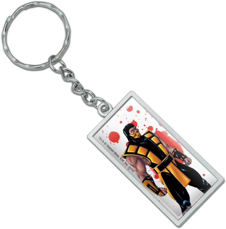 Detail Mortal Kombat Scorpion Keychain Nomer 4