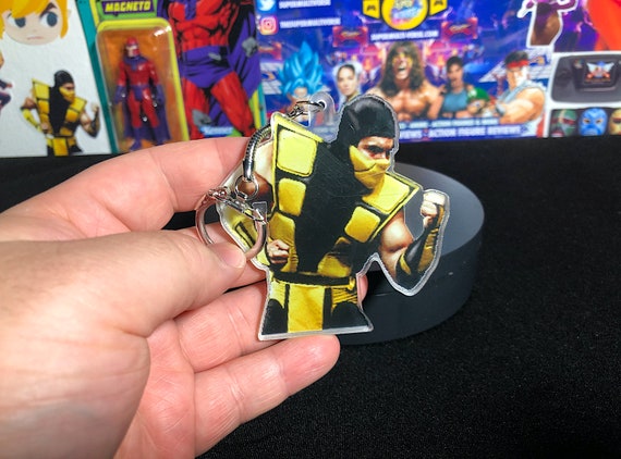 Detail Mortal Kombat Scorpion Keychain Nomer 38