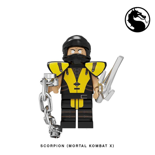 Detail Mortal Kombat Scorpion Keychain Nomer 48