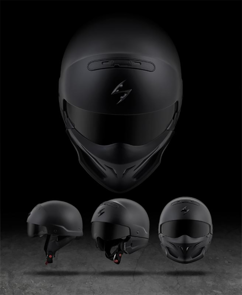 Detail Mortal Kombat Scorpion Motorcycle Helmet Nomer 30
