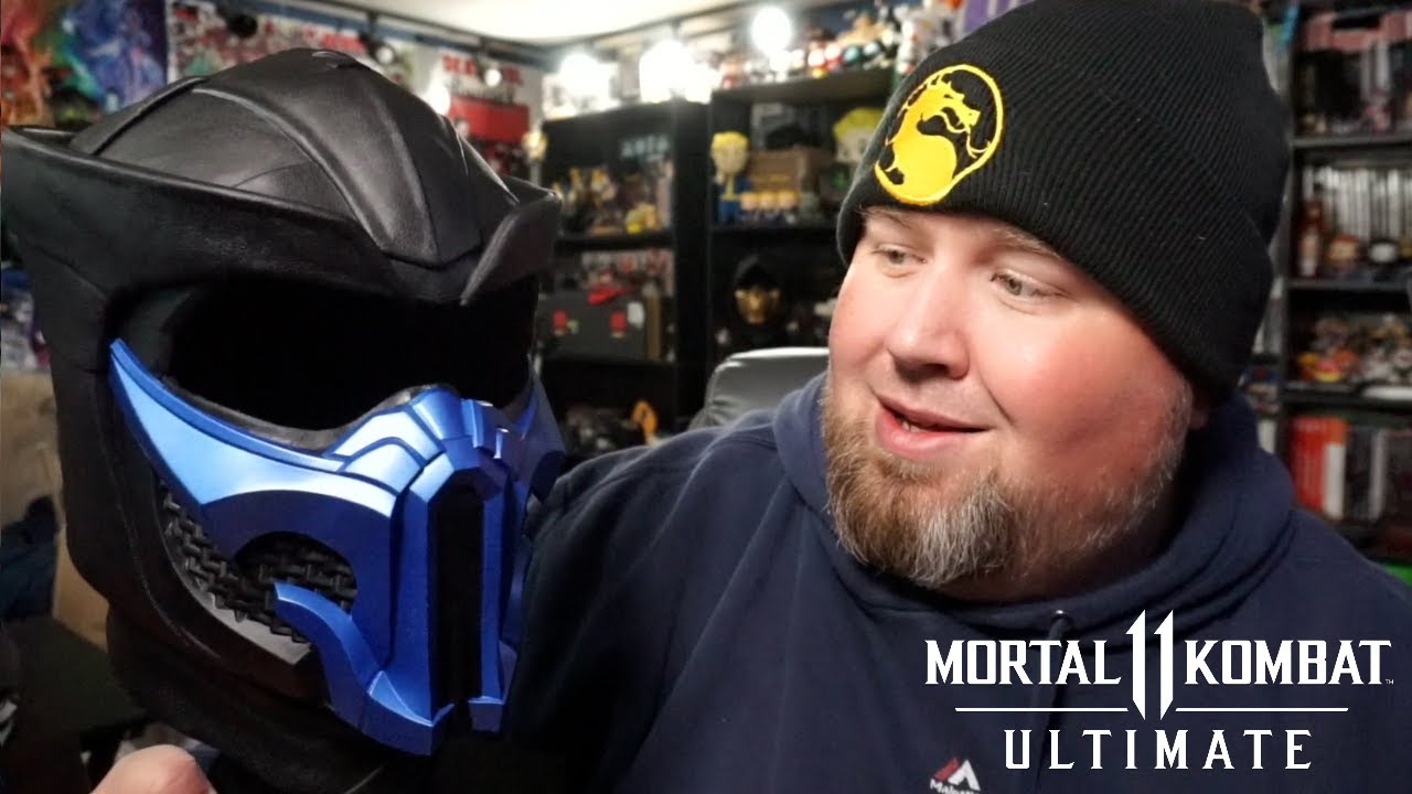 Detail Mortal Kombat Scorpion Motorcycle Helmet Nomer 40