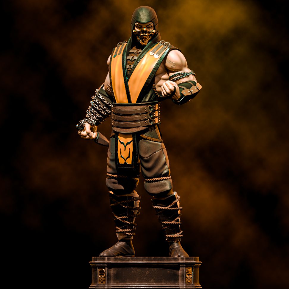 Detail Mortal Kombat Scorpion Pictures Nomer 26