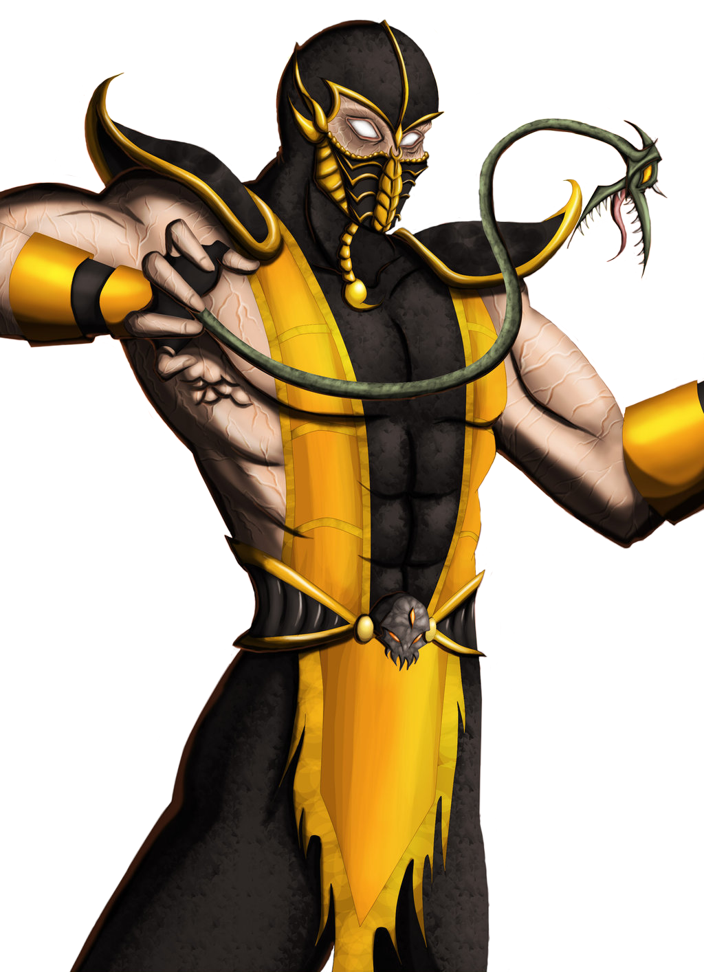 Detail Mortal Kombat Scorpion Png Nomer 27