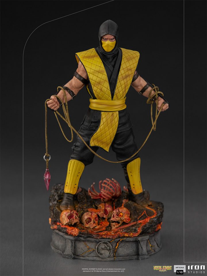 Detail Mortal Kombat Scorpion Spear For Sale Nomer 29