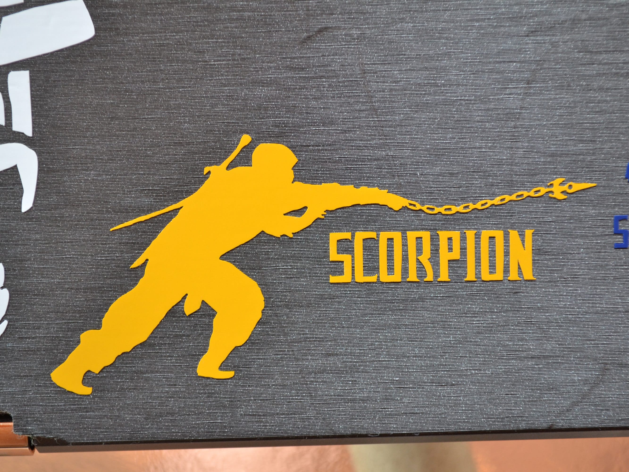 Detail Mortal Kombat Scorpion Sticker Nomer 23