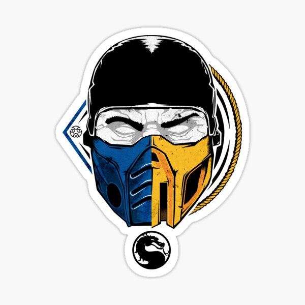 Detail Mortal Kombat Scorpion Sticker Nomer 9