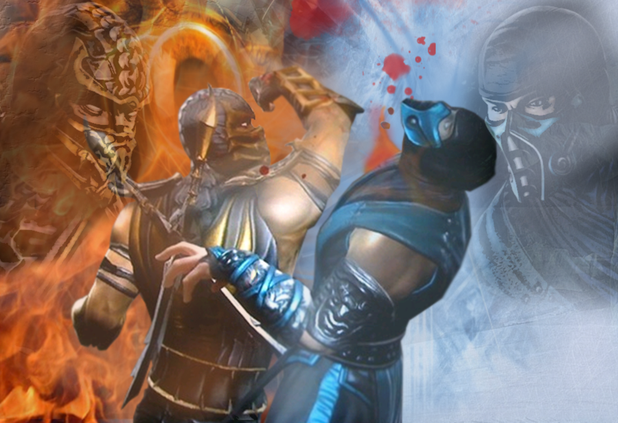 Detail Mortal Kombat Scorpion Vs Sub Zero Nomer 27