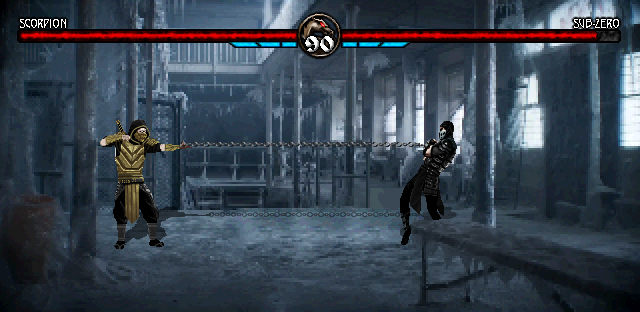 Detail Mortal Kombat Scorpion Vs Sub Zero Nomer 56