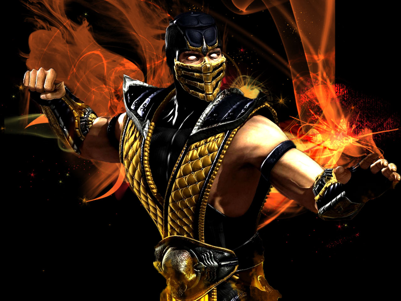 Detail Mortal Kombat Scorpion Wallpaper Nomer 44