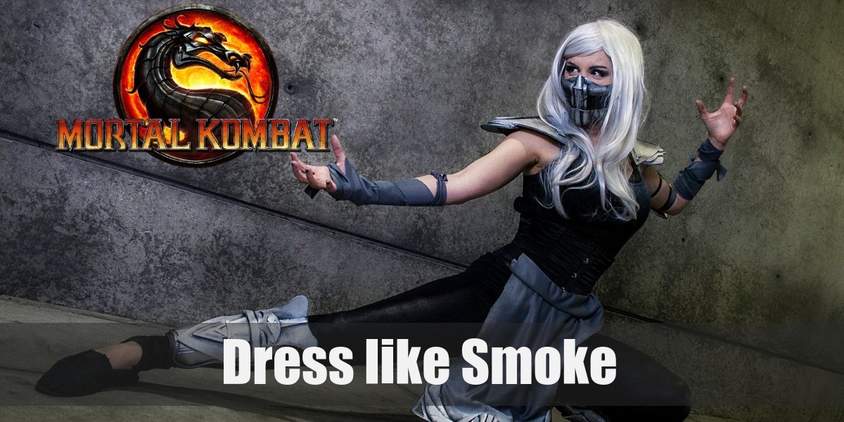 Detail Mortal Kombat Smoke Halloween Costume Nomer 11