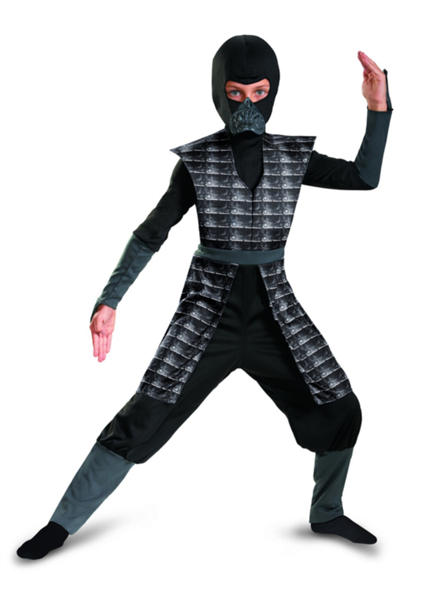 Detail Mortal Kombat Smoke Halloween Costume Nomer 4