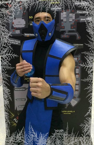 Detail Mortal Kombat Smoke Halloween Costume Nomer 50