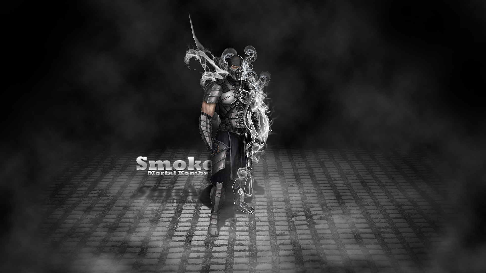 Detail Mortal Kombat Smoke Wallpaper Nomer 42