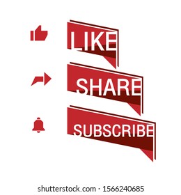Detail Like Share Subscribe Images Nomer 23