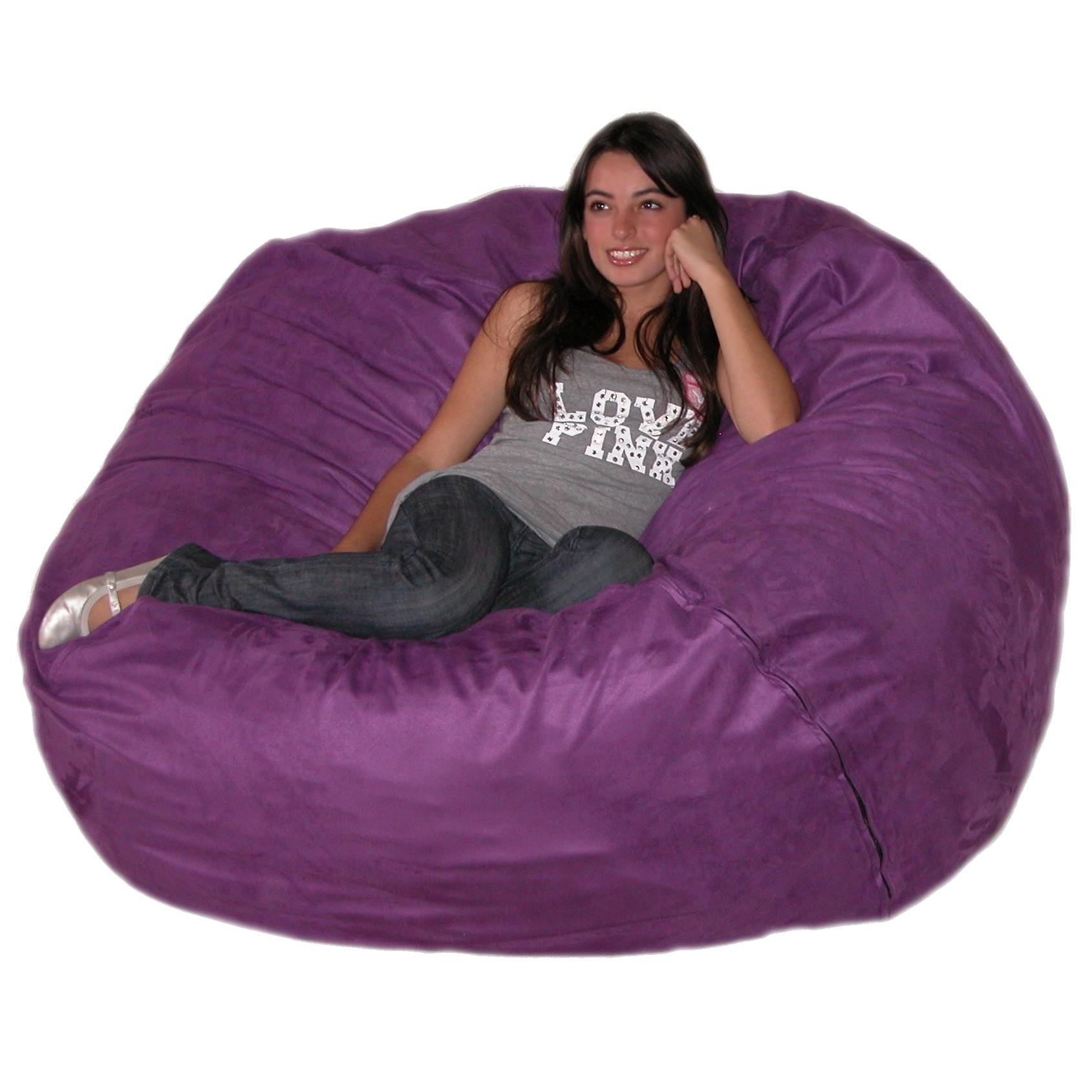 Detail Lilac Bean Bag Chair Nomer 52