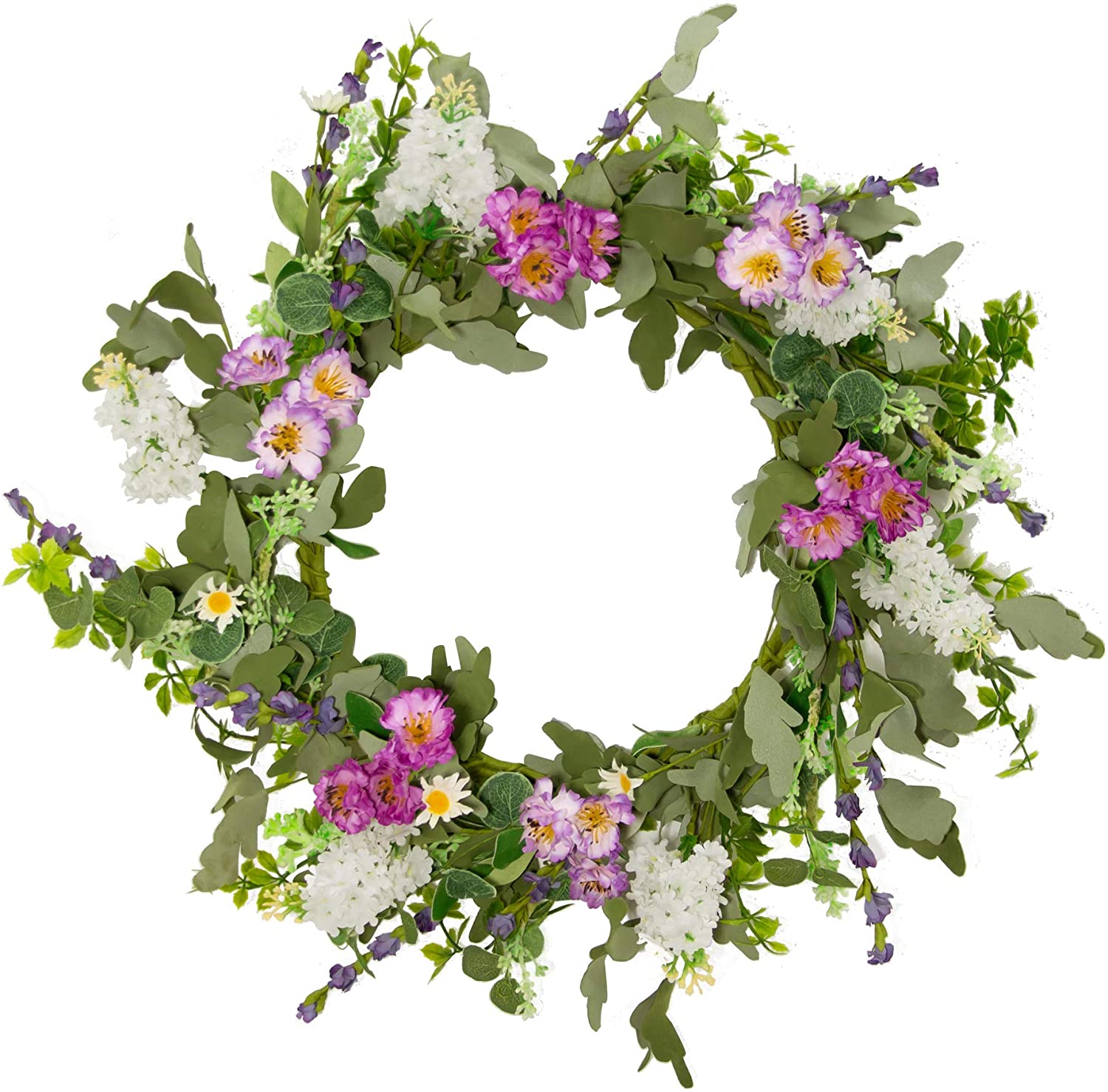 Detail Lilac Door Wreath Nomer 13