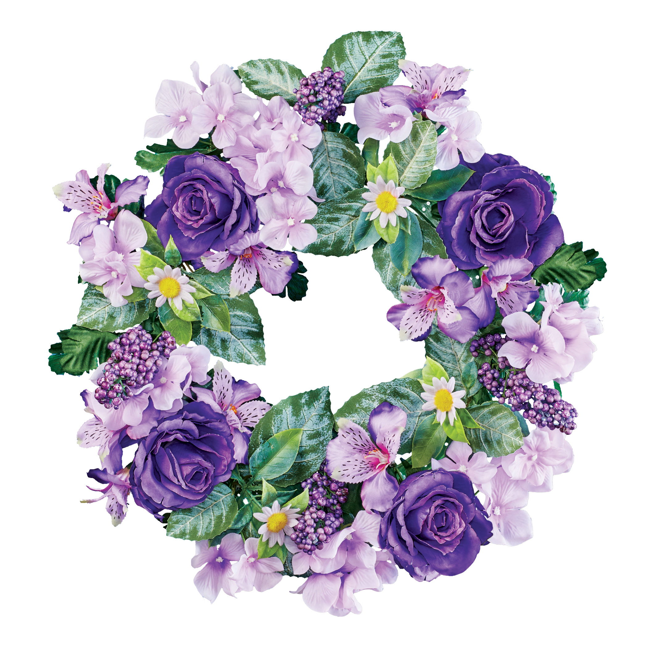 Detail Lilac Door Wreath Nomer 36