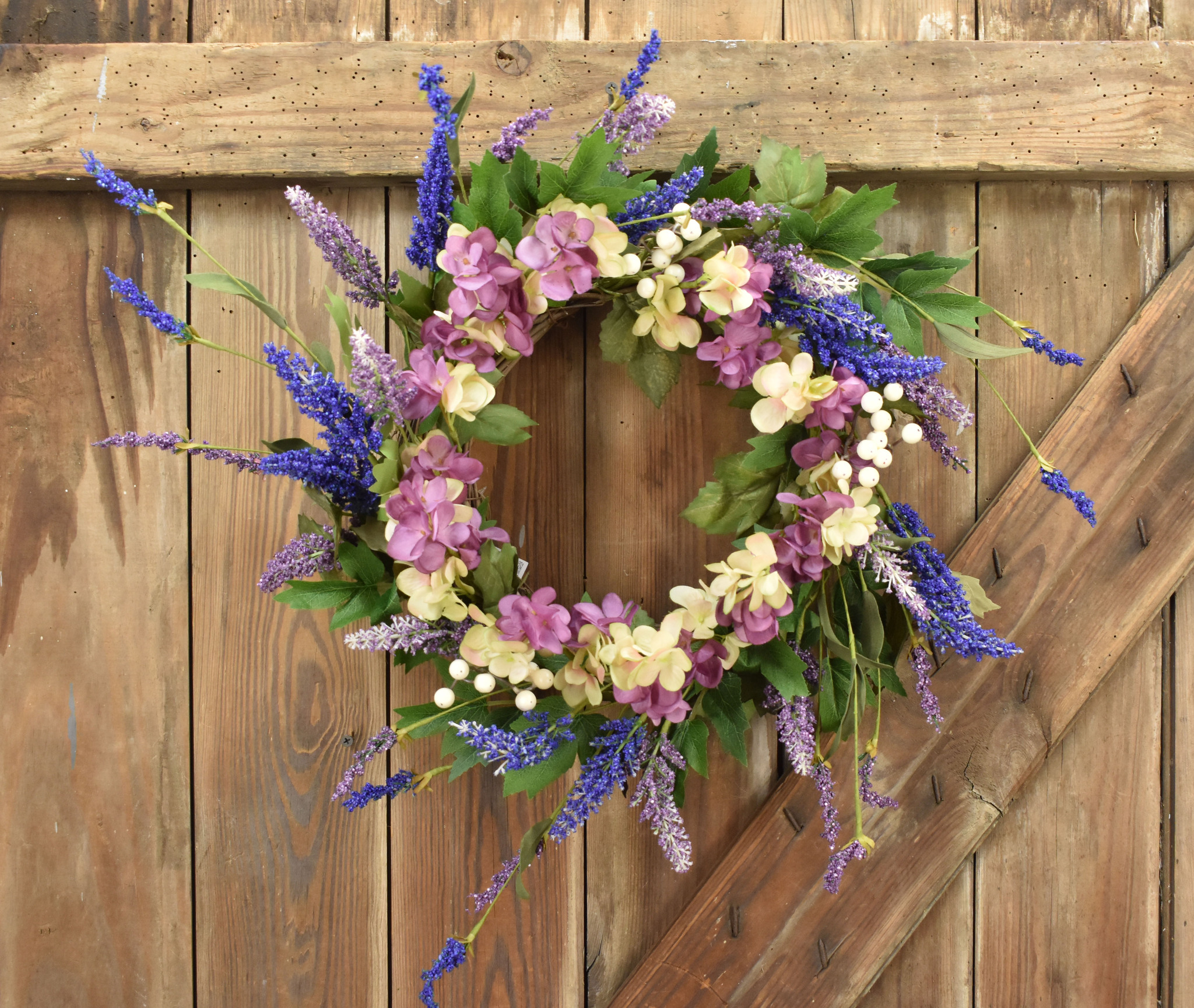 Detail Lilac Door Wreath Nomer 40