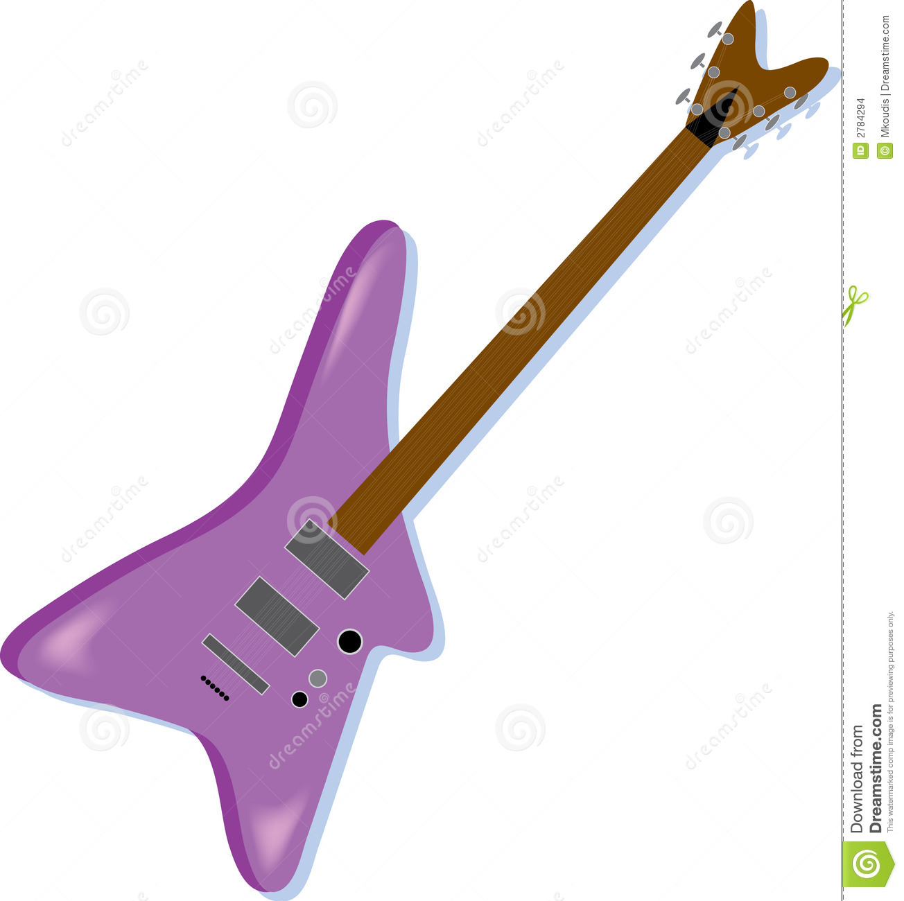 Detail Lilac Electric Guitar Nomer 22