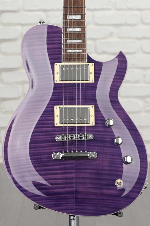 Detail Lilac Electric Guitar Nomer 33