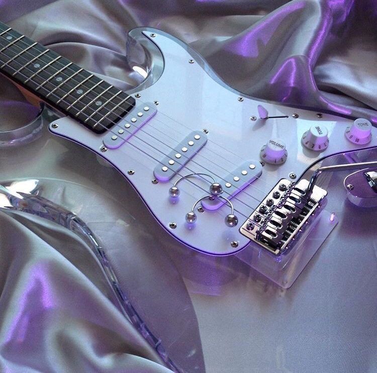 Detail Lilac Electric Guitar Nomer 5