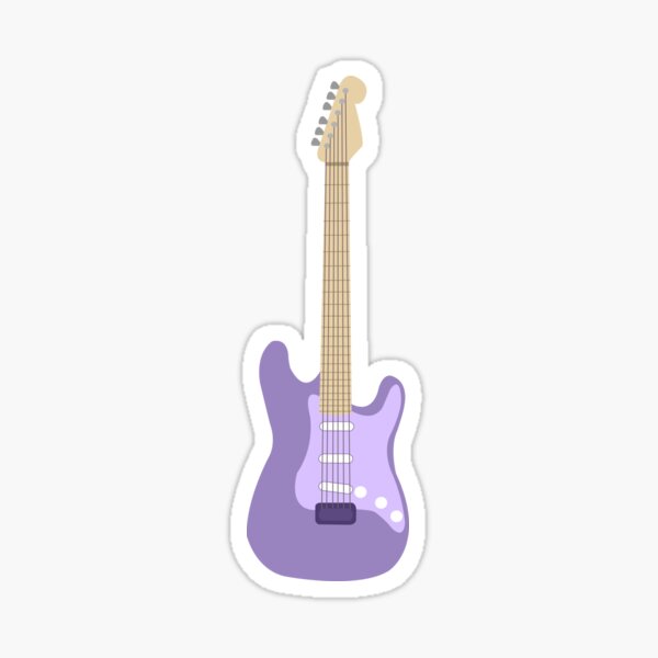 Detail Lilac Electric Guitar Nomer 10