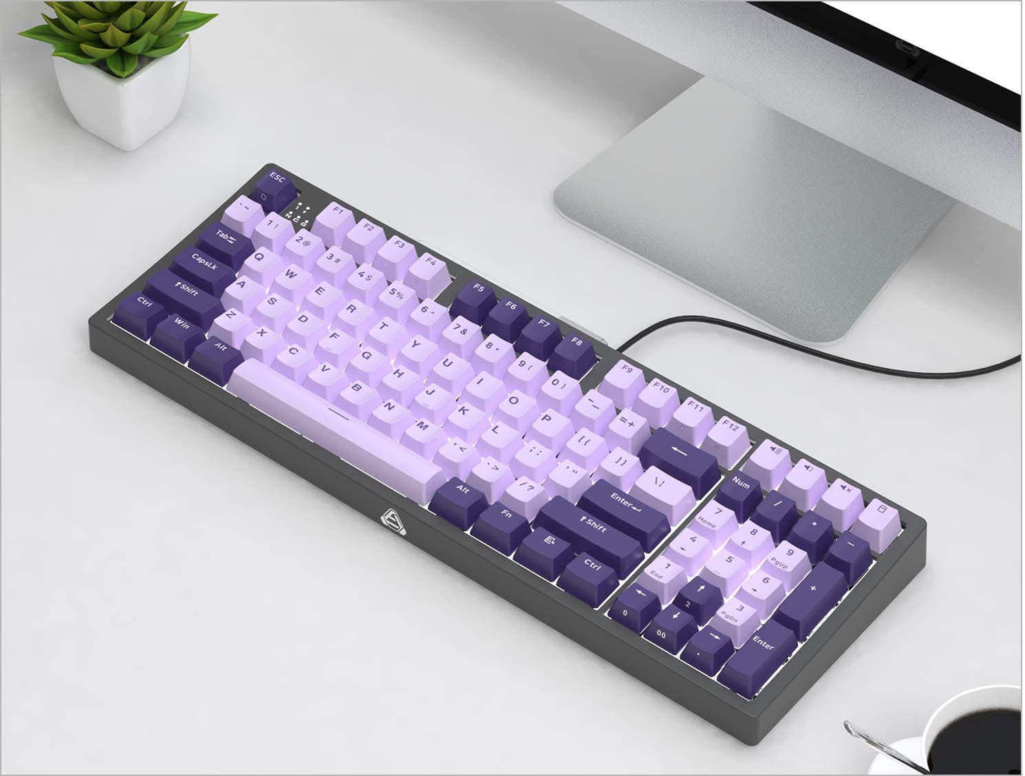 Detail Lilac Mechanical Keyboard Nomer 25
