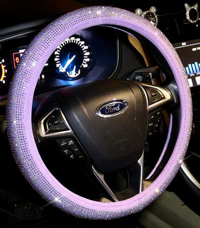 Lilac Steering Wheel Cover - KibrisPDR