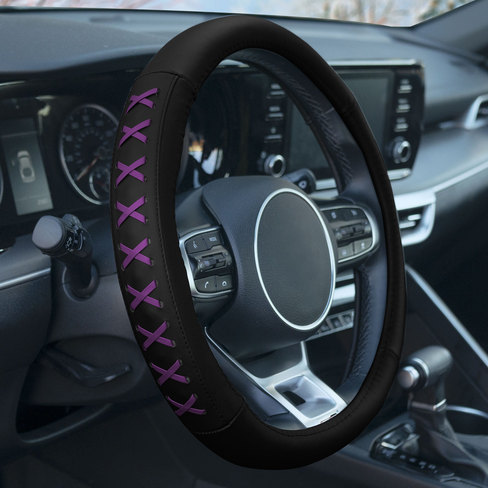 Detail Lilac Steering Wheel Cover Nomer 12