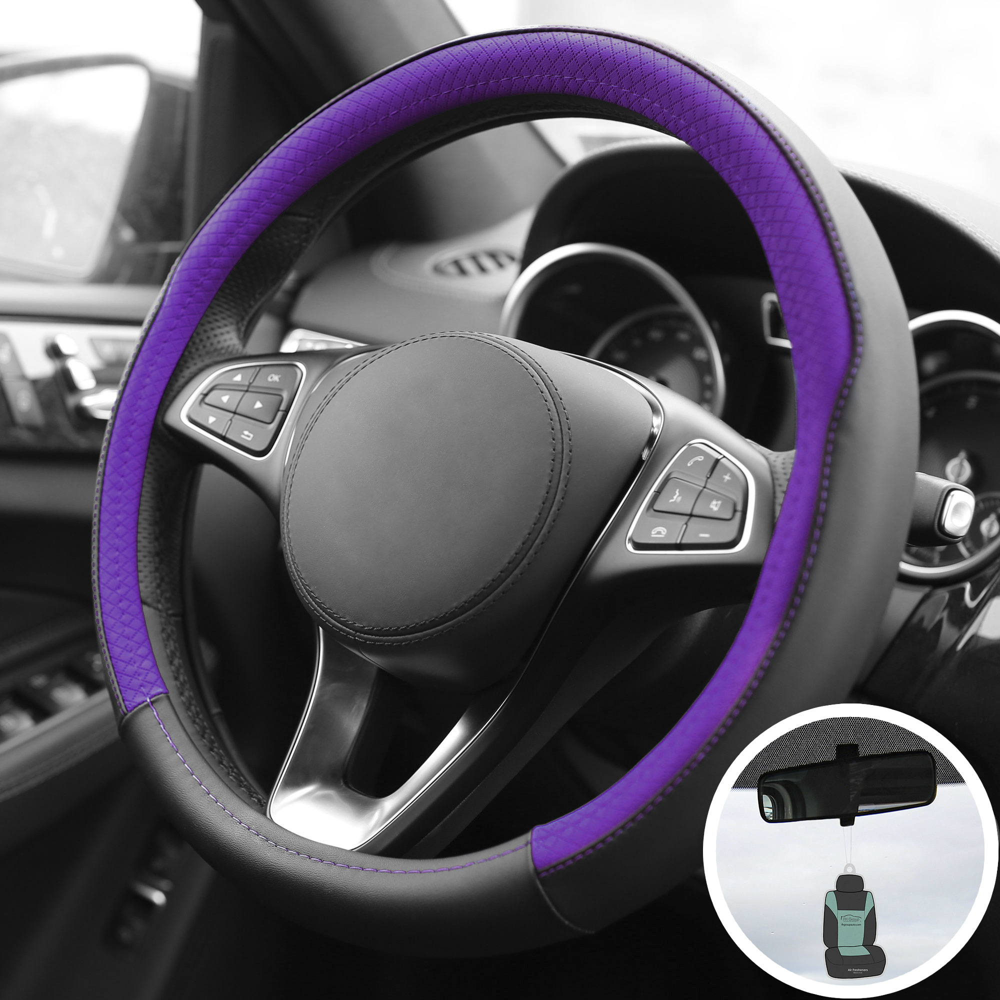 Detail Lilac Steering Wheel Cover Nomer 23