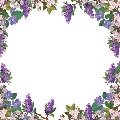 Detail Lilac Tree Clipart Nomer 48