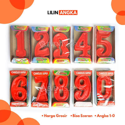 Detail Lilin Angka 1 Nomer 48