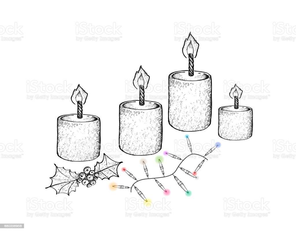 Detail Lilin Natal Hitam Putih Nomer 17