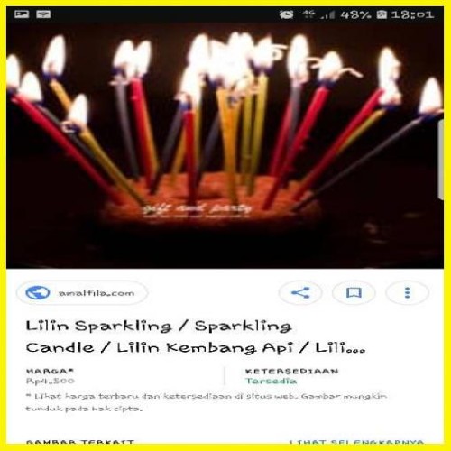 Detail Lilin Panjang Ulang Tahun Nomer 56