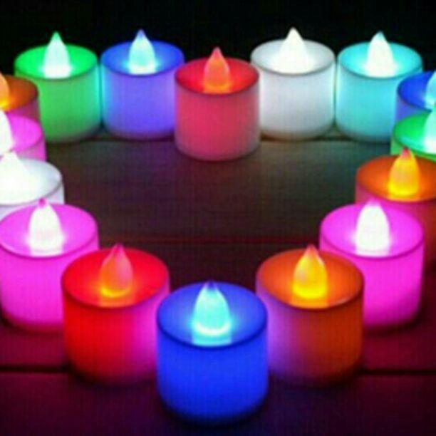 Detail Lilin Warna Warni Nomer 35