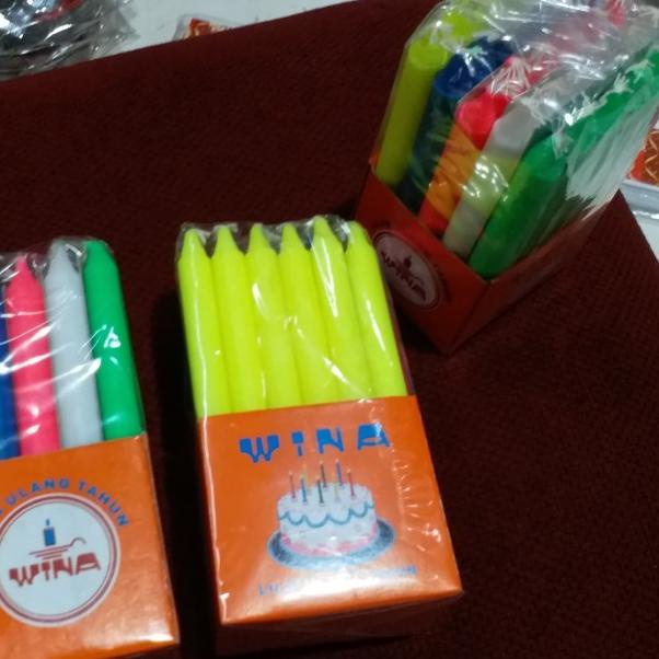 Detail Lilin Warna Warni Nomer 36