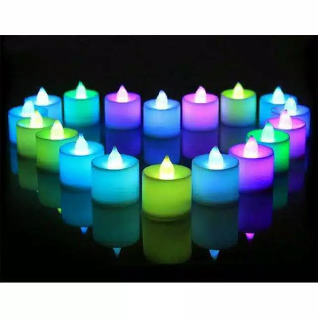 Detail Lilin Warna Warni Nomer 56