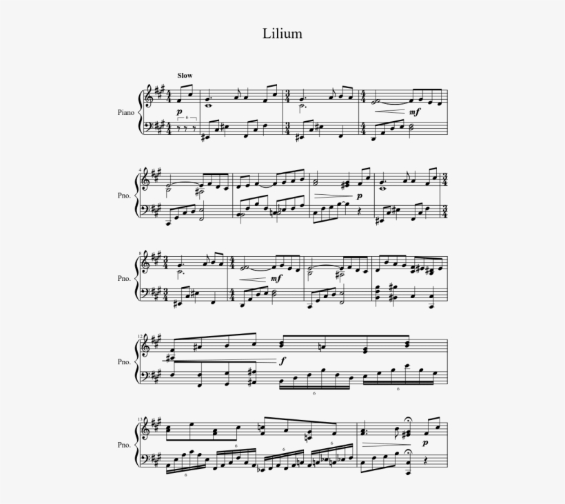 Detail Lilium Violin Sheet Music Nomer 30