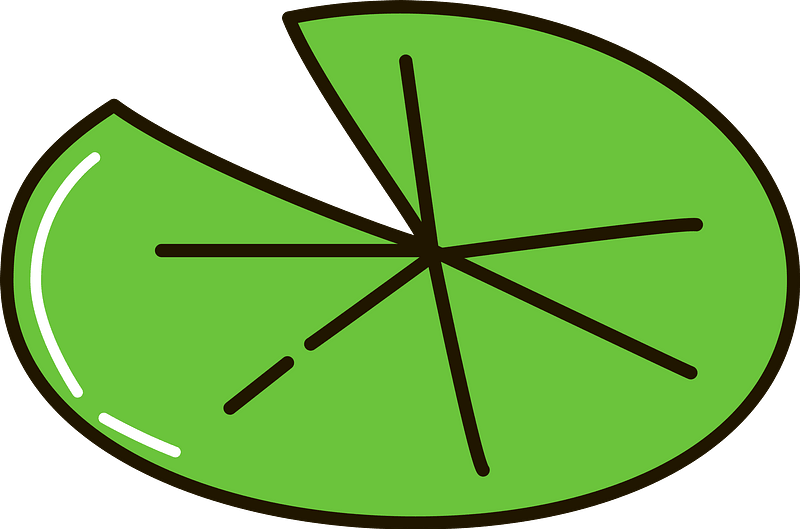 Detail Lily Pad Clipart Nomer 4