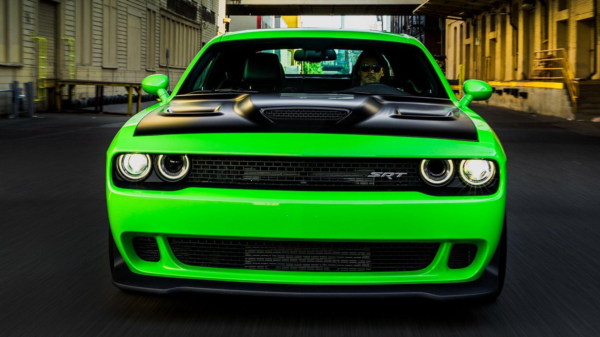 Detail Lime Green Dodge Demon Nomer 12