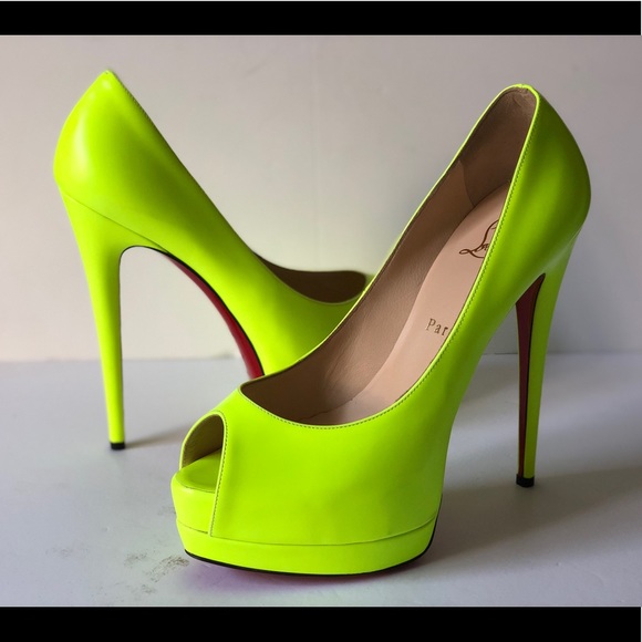 Detail Lime Green Louboutin Nomer 25